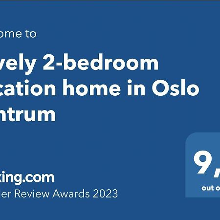 Lovely 2-Bedroom Vacation Home In Oslo ! Екстер'єр фото